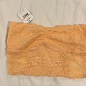 Free people peach nectar Bandeau